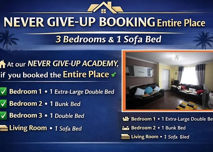Never Give-Up Academy Stay - Where Comfort Meets Care